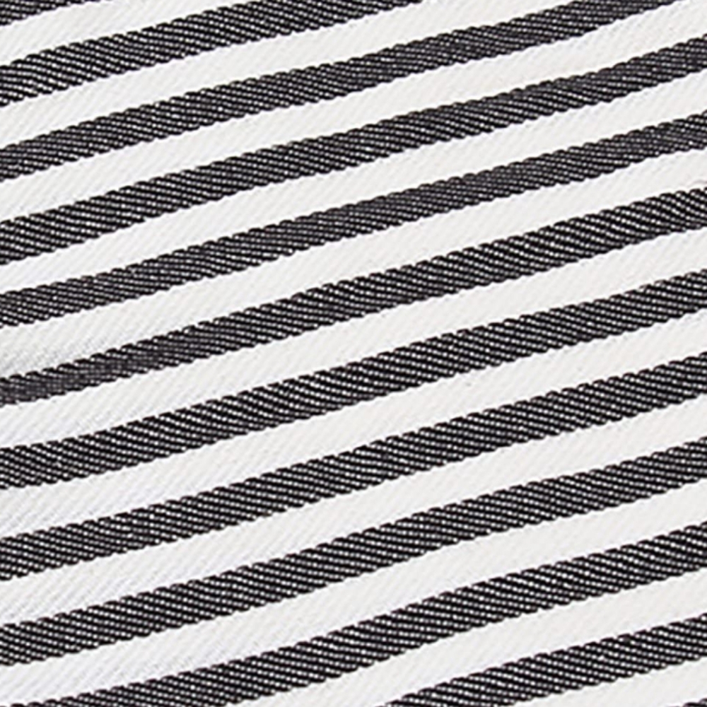 XL Turkish Cotton Beach Towel Peshtemal Black and White Stripe Sarong Spa Bath - Picture 4 of 5
